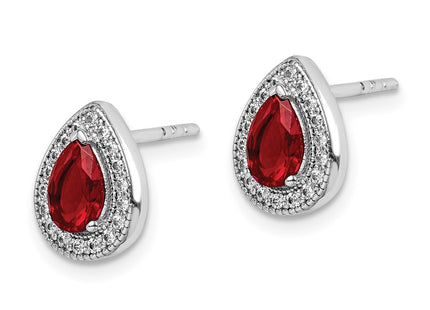 Sterling Silver Earrings Style QE14472JAN - Classique Jewelry Inc.