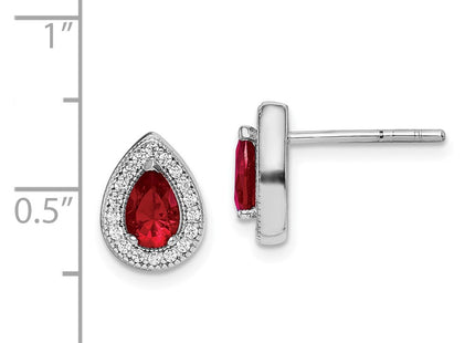 Sterling Silver Earrings Style QE14472JAN - Classique Jewelry Inc.