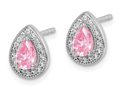 Sterling Silver Earrings Style QE14472OCT - Classique Jewelry Inc.