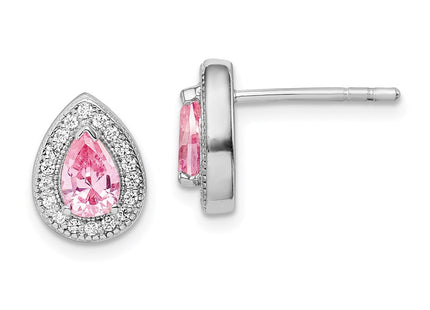 Sterling Silver Earrings Style QE14472OCT - Classique Jewelry Inc.