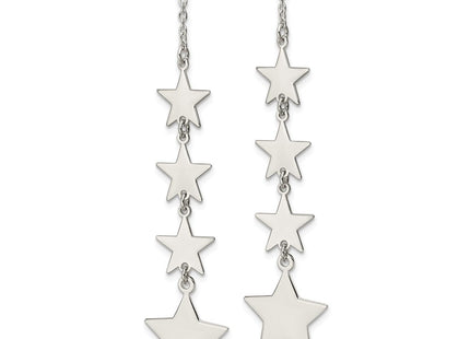 Sterling Silver Earrings Style QE14473 - Classique Jewelry Inc.