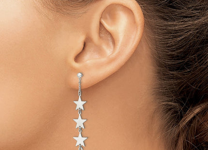 Sterling Silver Earrings Style QE14473 - Classique Jewelry Inc.