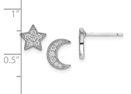 Sterling Silver Earrings Style QE14481 - Classique Jewelry Inc.