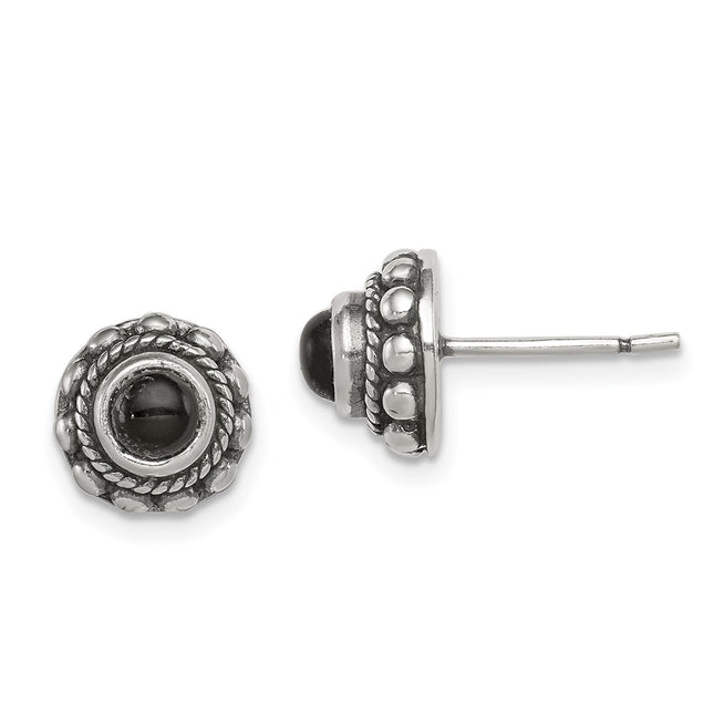 Sterling Silver Earrings Style QE1449 - Classique Jewelry Inc.