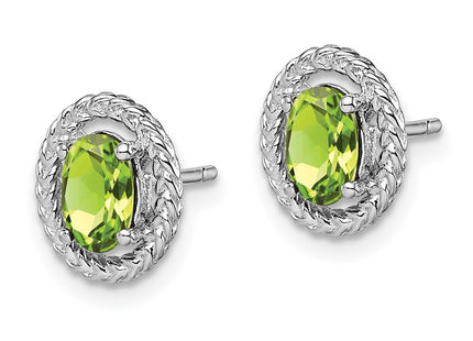 Sterling Silver Earrings Style QE14494AUG - Classique Jewelry Inc.