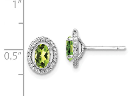 Sterling Silver Earrings Style QE14494AUG - Classique Jewelry Inc.