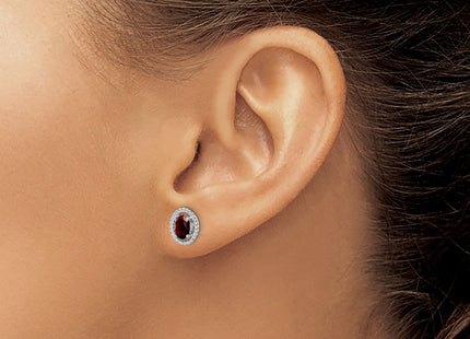 Sterling Silver Earrings Style QE14494JAN - Classique Jewelry Inc.