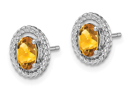 Sterling Silver Earrings Style QE14494NOV - Classique Jewelry Inc.