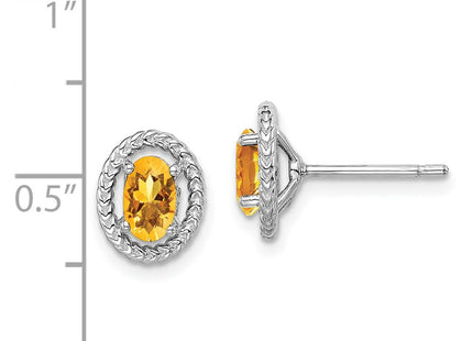 Sterling Silver Earrings Style QE14494NOV - Classique Jewelry Inc.