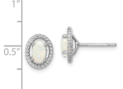 Sterling Silver Earrings Style QE14494OCT - Classique Jewelry Inc.