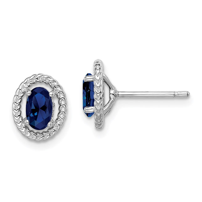 Sterling Silver Earrings Style QE14494SEP - Classique Jewelry Inc.
