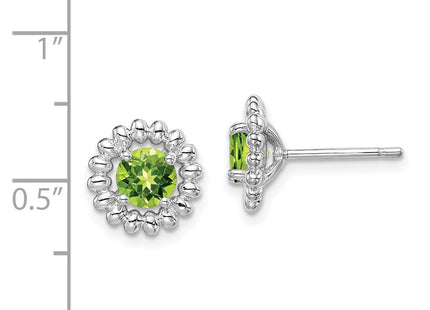 Sterling Silver Earrings Style QE14495AUG - Classique Jewelry Inc.