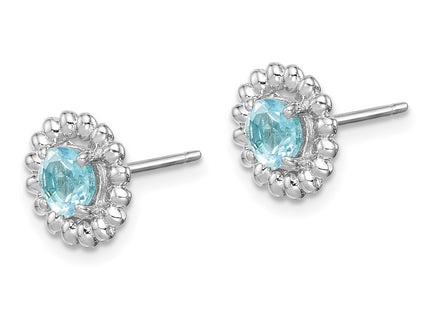 Sterling Silver Earrings Style QE14495DEC - Classique Jewelry Inc.