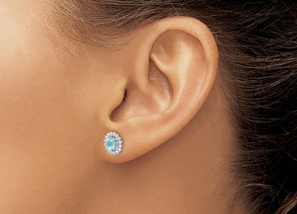Sterling Silver Earrings Style QE14495DEC - Classique Jewelry Inc.