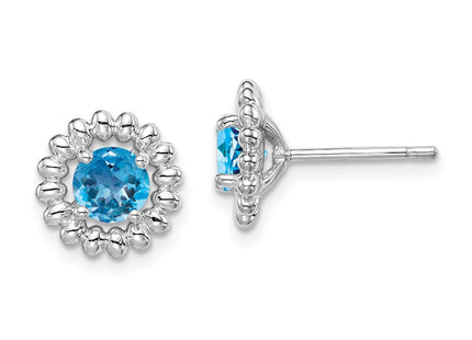 Sterling Silver Earrings Style QE14495DEC - Classique Jewelry Inc.
