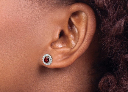 Sterling Silver Earrings Style QE14495JAN - Classique Jewelry Inc.