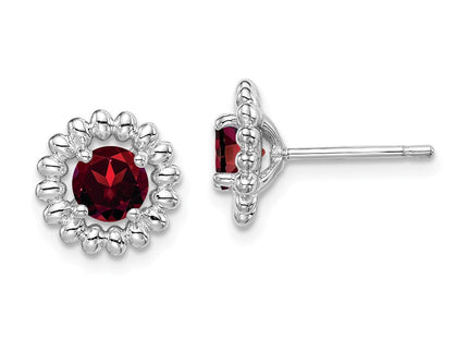 Sterling Silver Earrings Style QE14495JAN - Classique Jewelry Inc.