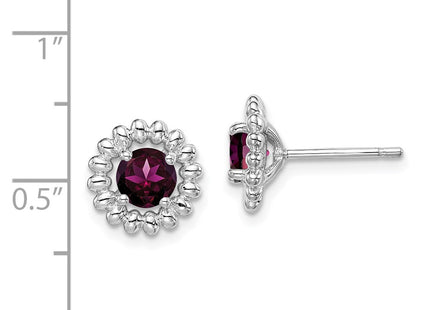 Sterling Silver Earrings Style QE14495JUN - Classique Jewelry Inc.