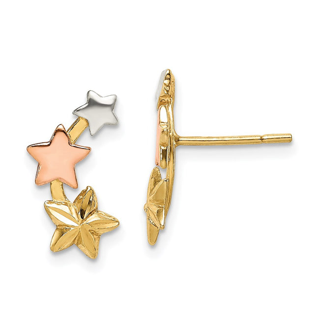 Sterling Silver Earrings Style QE14510 - Classique Jewelry Inc.