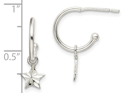 Sterling Silver Earrings Style QE14512 - Classique Jewelry Inc.