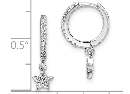 Sterling Silver Earrings Style QE14520 - Classique Jewelry Inc.