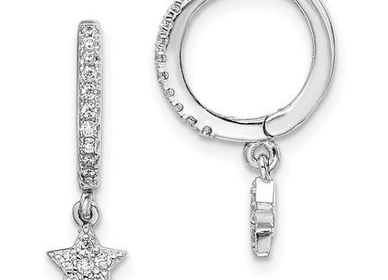 Sterling Silver Earrings Style QE14520 - Classique Jewelry Inc.