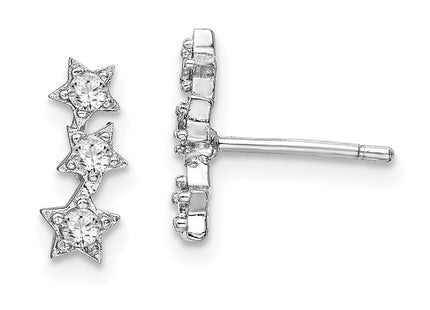 Sterling Silver Earrings Style QE14522 - Classique Jewelry Inc.