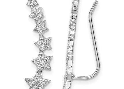 Sterling Silver Earrings Style QE14525 - Classique Jewelry Inc.