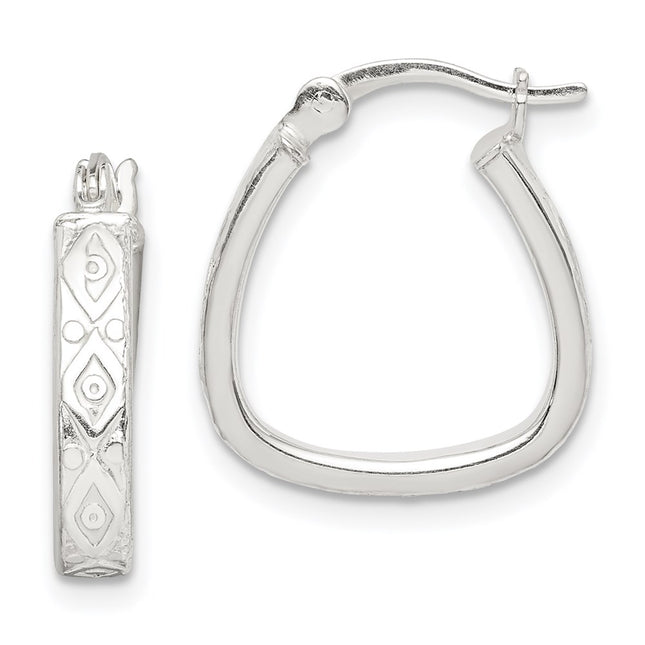 Sterling Silver Earrings Style QE14544 - Classique Jewelry Inc.