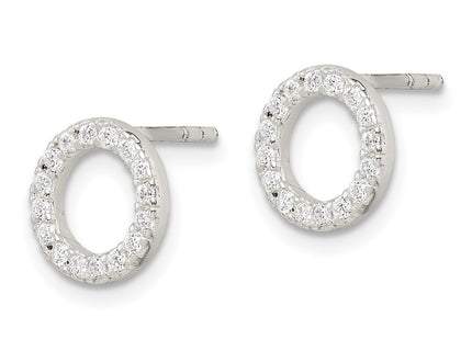 Sterling Silver Earrings Style QE14564 - Classique Jewelry Inc.