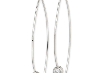 Sterling Silver Earrings Style QE14571 - Classique Jewelry Inc.