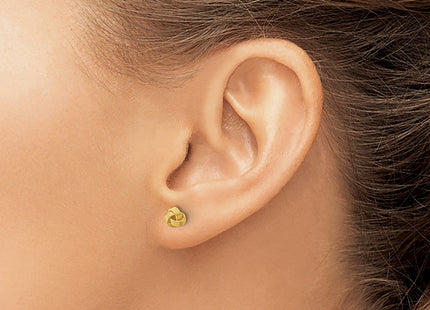 SS/Gold Plated Earrings Style QE14620GP - Classique Jewelry Inc.