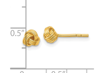 SS/Gold Plated Earrings Style QE14620GP - Classique Jewelry Inc.
