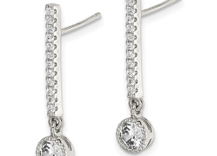 Sterling Silver Earrings Style QE14634 - Classique Jewelry Inc.