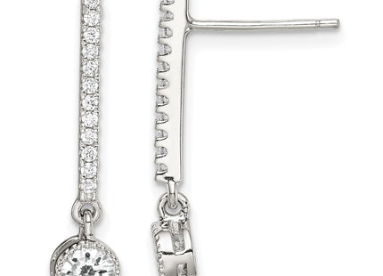 Sterling Silver Earrings Style QE14634 - Classique Jewelry Inc.