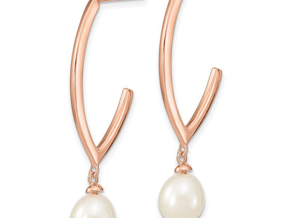 SS/Gold Plated Earrings Style QE14650 - Classique Jewelry Inc.