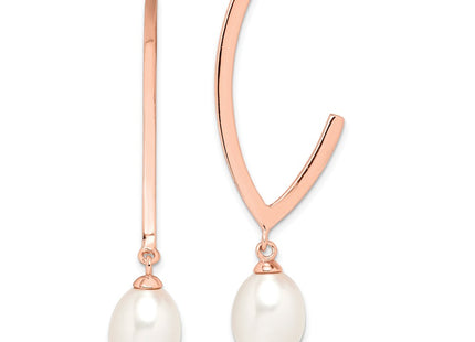 SS/Gold Plated Earrings Style QE14650 - Classique Jewelry Inc.