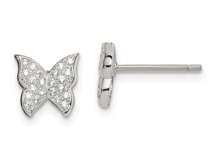 Sterling Silver Earrings Style QE14652 - Classique Jewelry Inc.