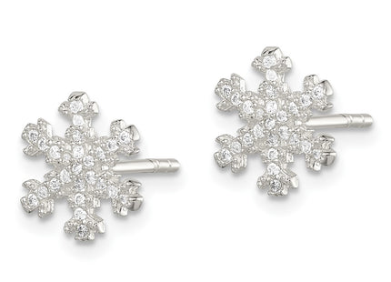Sterling Silver Earrings Style QE14653 - Classique Jewelry Inc.