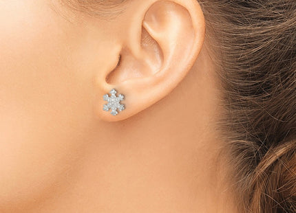 Sterling Silver Earrings Style QE14653 - Classique Jewelry Inc.