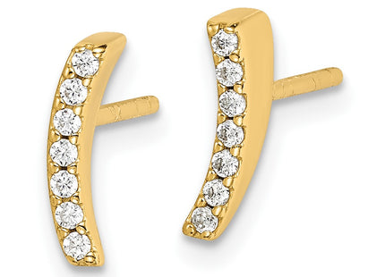 Sterling Silver Earrings Style QE14655 - Classique Jewelry Inc.