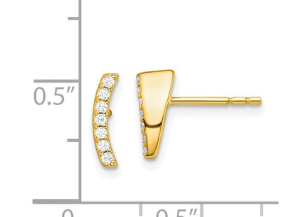 Sterling Silver Earrings Style QE14655 - Classique Jewelry Inc.