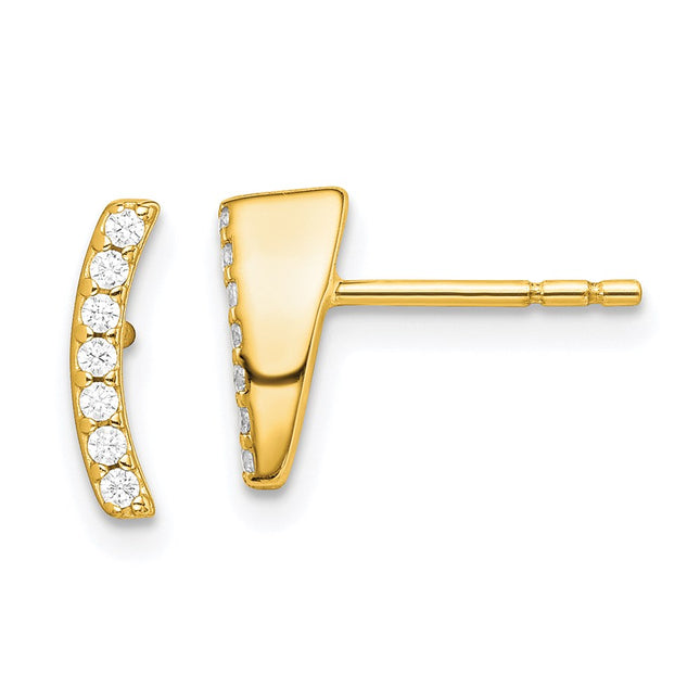 Sterling Silver Earrings Style QE14655 - Classique Jewelry Inc.