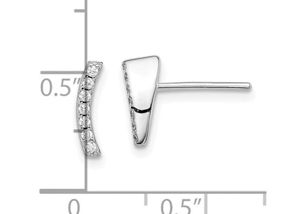 Sterling Silver Earrings Style QE14658 - Classique Jewelry Inc.