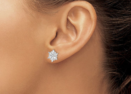 Sterling Silver Earrings Style QE14659 - Classique Jewelry Inc.