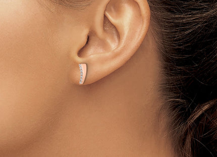 Sterling Silver Earrings Style QE14662 - Classique Jewelry Inc.