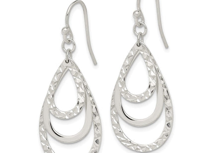 Sterling Silver Earrings Style QE14666 - Classique Jewelry Inc.