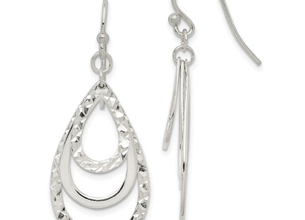 Sterling Silver Earrings Style QE14666 - Classique Jewelry Inc.