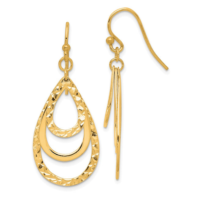 Sterling Silver Jewelry Style QE14666GP - Classique Jewelry Inc.