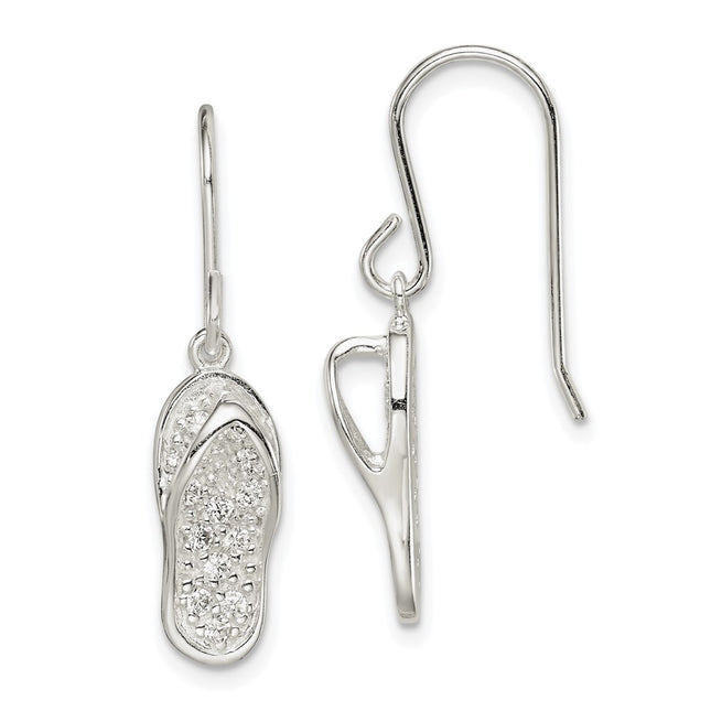Sterling Silver Earrings Style QE14680 - Classique Jewelry Inc.